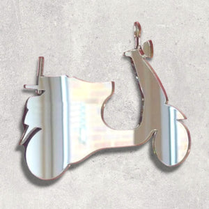 Vespa Style Scooter Acrylic Mirror