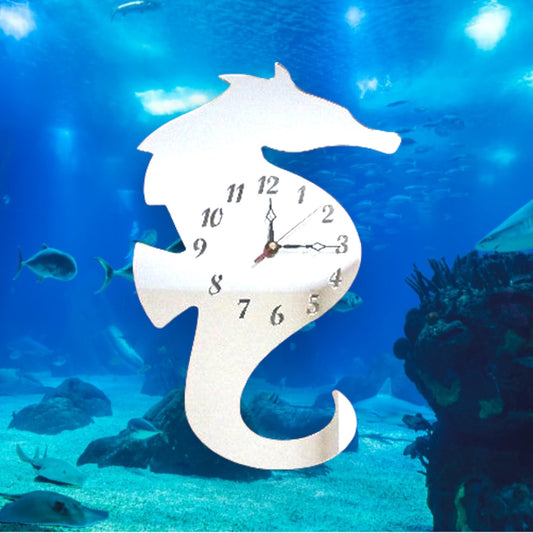 Seahorse Clock