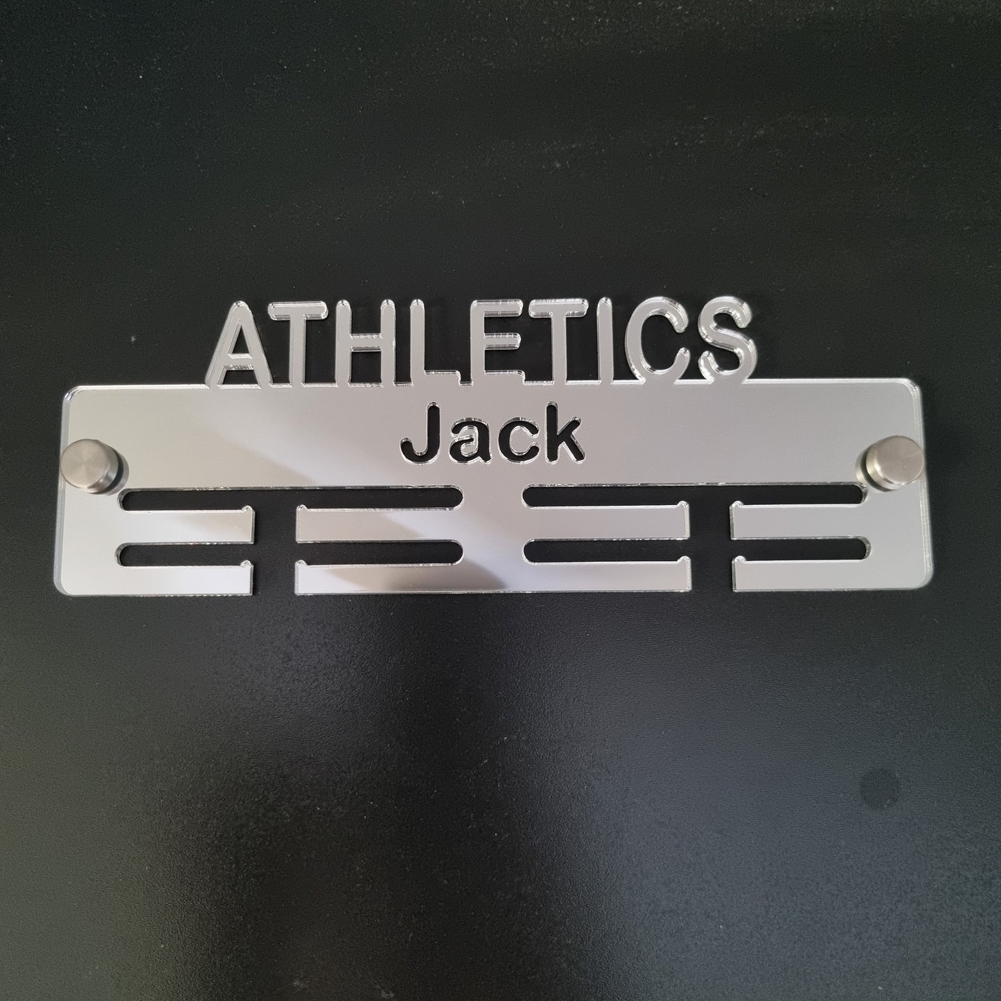 Athletics Medal Hanger - Acrylic Colours