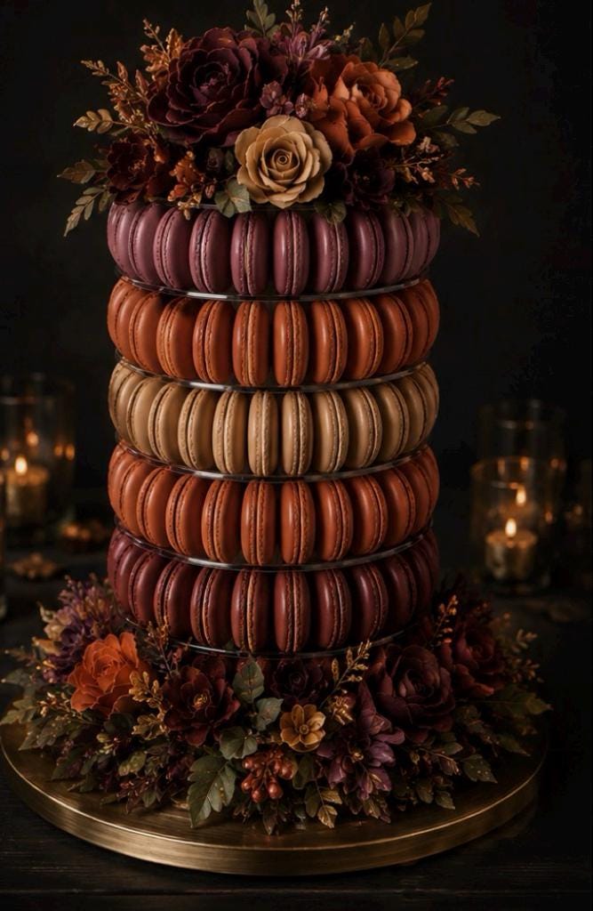 Macaroon Stands for Weddings & Parties