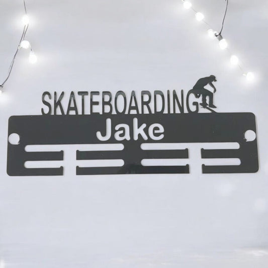 Skateboarding Medal Hanger - Gloss