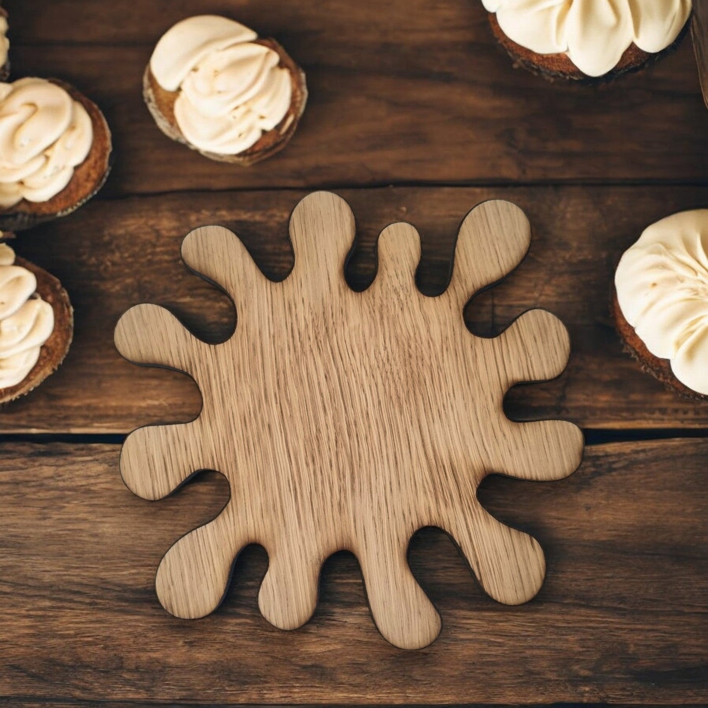 Splash Placemats & Coasters - Wooden Colours