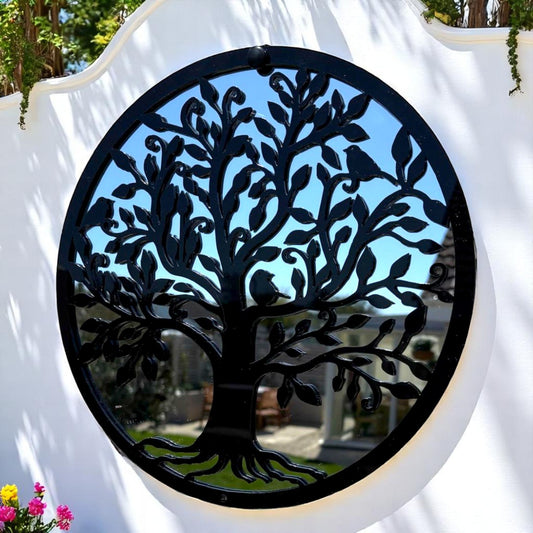Tree of Life Garden Mirror