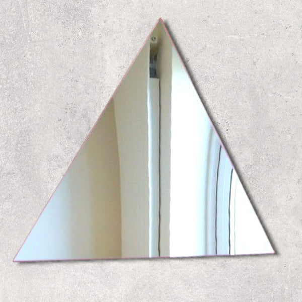 Triangle Shaped Acrylic Mirror