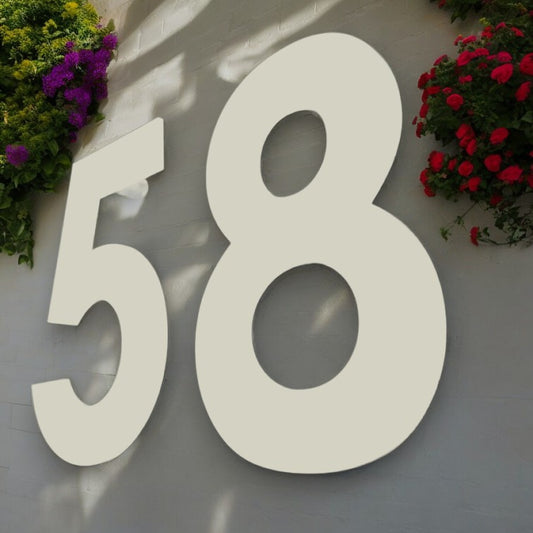 House Numbers - Century Gothic Font- Floating