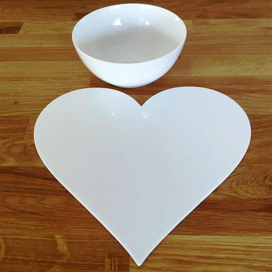 Heart Placemat Set - Gloss