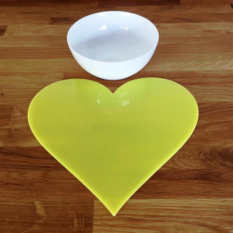 Heart Placemat Set - Gloss