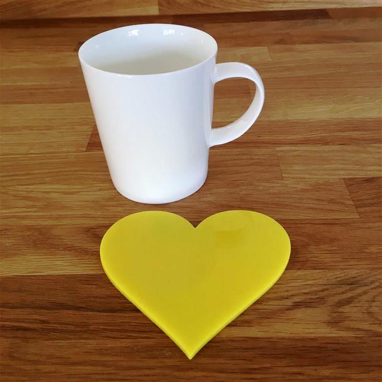 Heart Coaster Set - Gloss