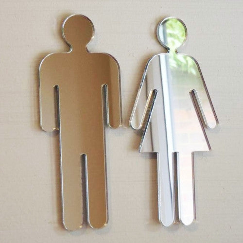Male & Female Toilet Door Signs