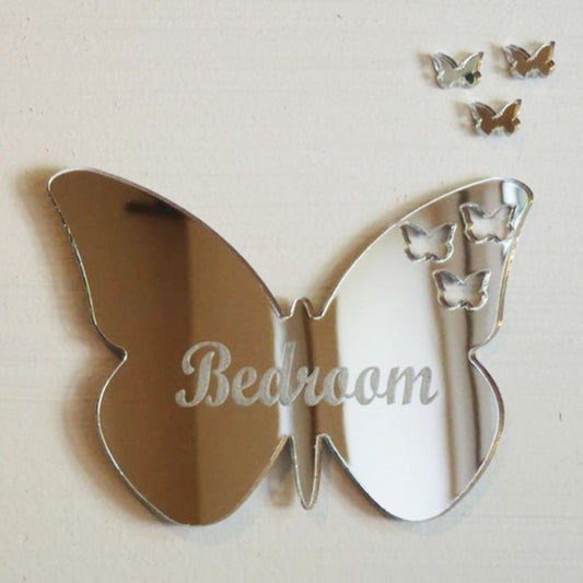 Personalised Butterflies out of Butterfly Door Sign