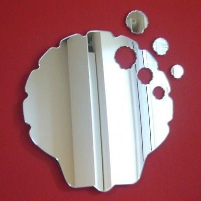 Shells out of Shell Acrylic Mirror