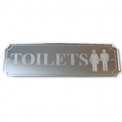 Toilets Plaque