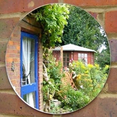 Round Garden Mirror