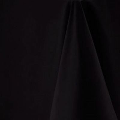 Black Rectangular Tablecloth