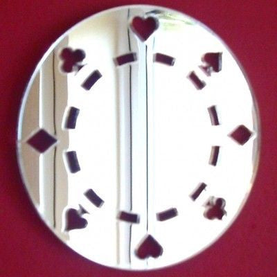 Poker Chip Acrylic Mirror