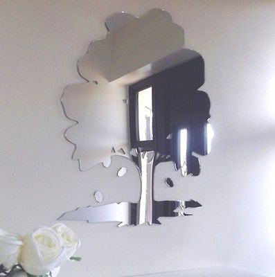 Oak Tree & Acorns Acrylic Mirror