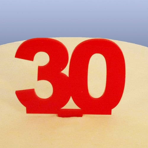 30 Birthday Cake Topper