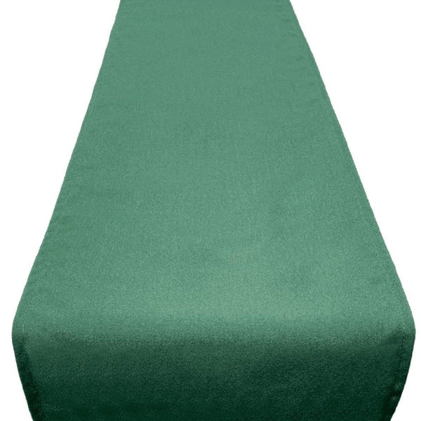 Forest Green Soft Cotton Linen Feel Table Runners