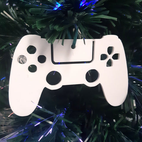 Game Controller Christmas Tree Decorations Matt Pastel Colours