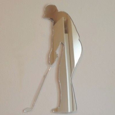 Golfer Acrylic Mirror