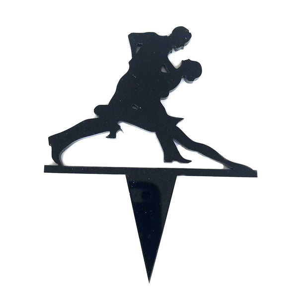 Latin Dancers Shaped Cake Toppers