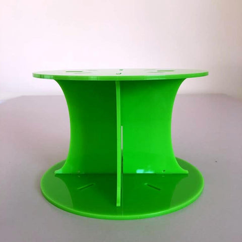 Classic Round Wedding/Party Cake Separator - Lime Green
