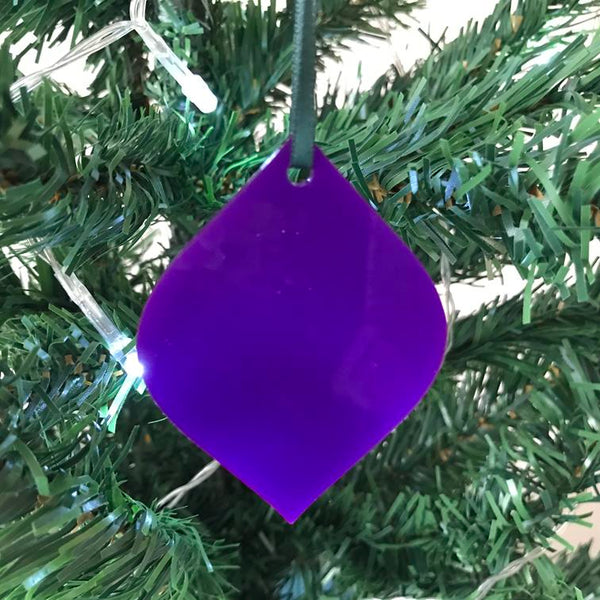 Diamond Bauble Christmas Tree Decorations