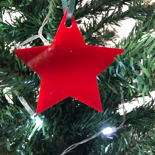 Star Christmas Tree Decorations