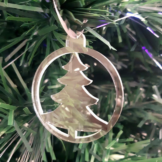 Round Tree Christmas Tree Decorations