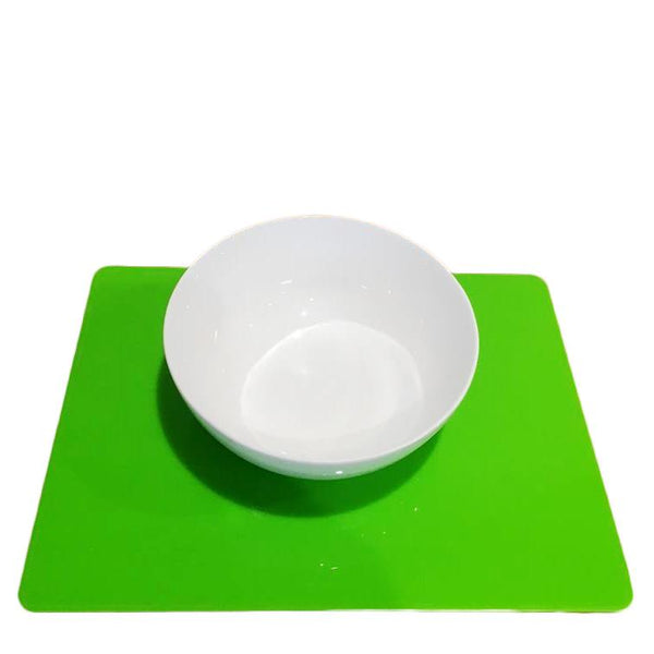Rectangular Placemat Set - Lime Green