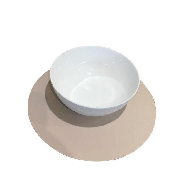 Round Placemat Set - Latte