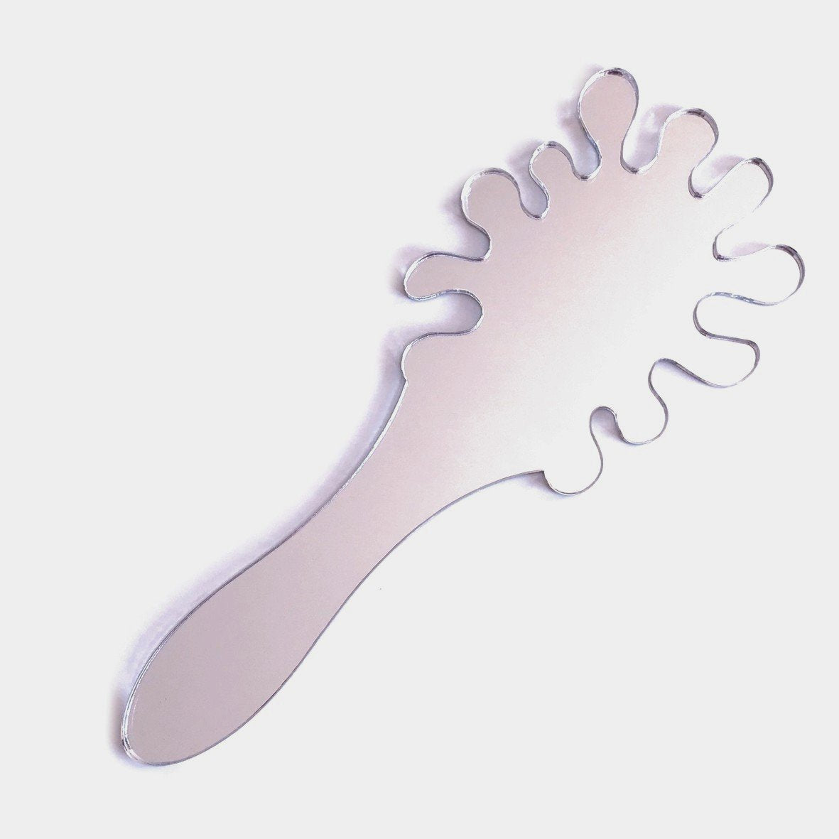 Splash Shaped Hand Held Mirrors