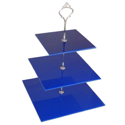 Three Tier Square Cake Stands