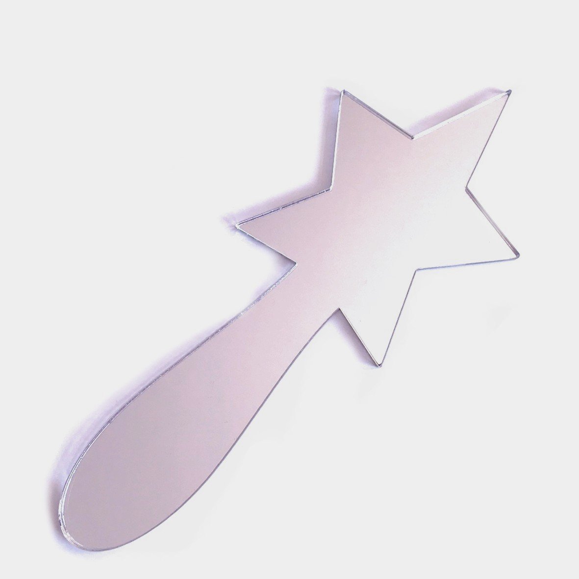 Star Shaped Hand Held Mirrors
