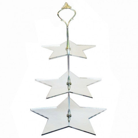 Three Tier Star Cake Stands