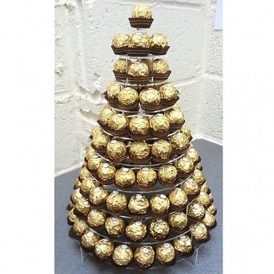 Round Canape or Rocher Display Stand