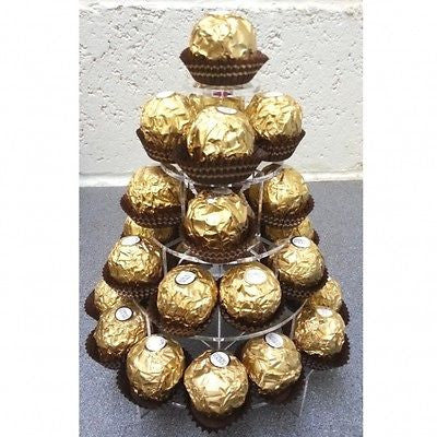 Round Canape or Rocher Display Stand