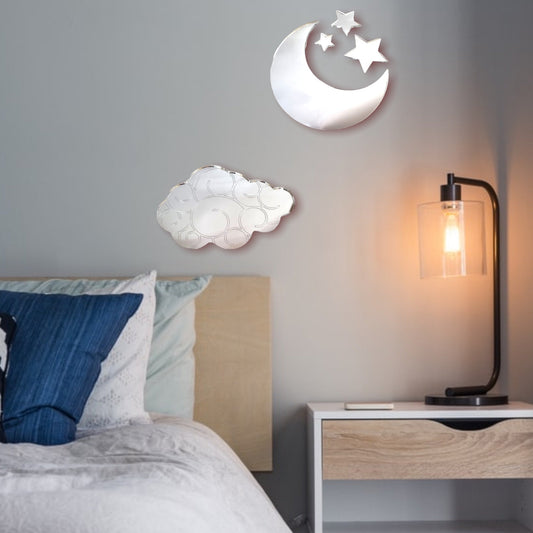 Cloud, Moon & Stars Mirror