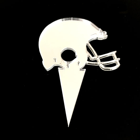 American Footballer's Helmet Cake Toppers