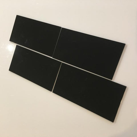 Rectangular Tiles - Black