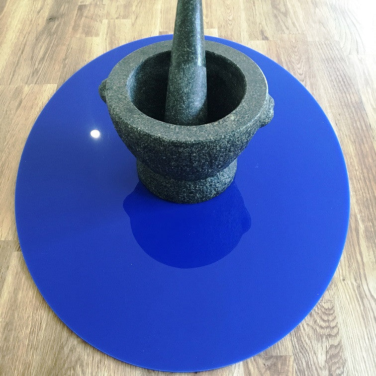 Oval Worktop Saver - Dark Blue