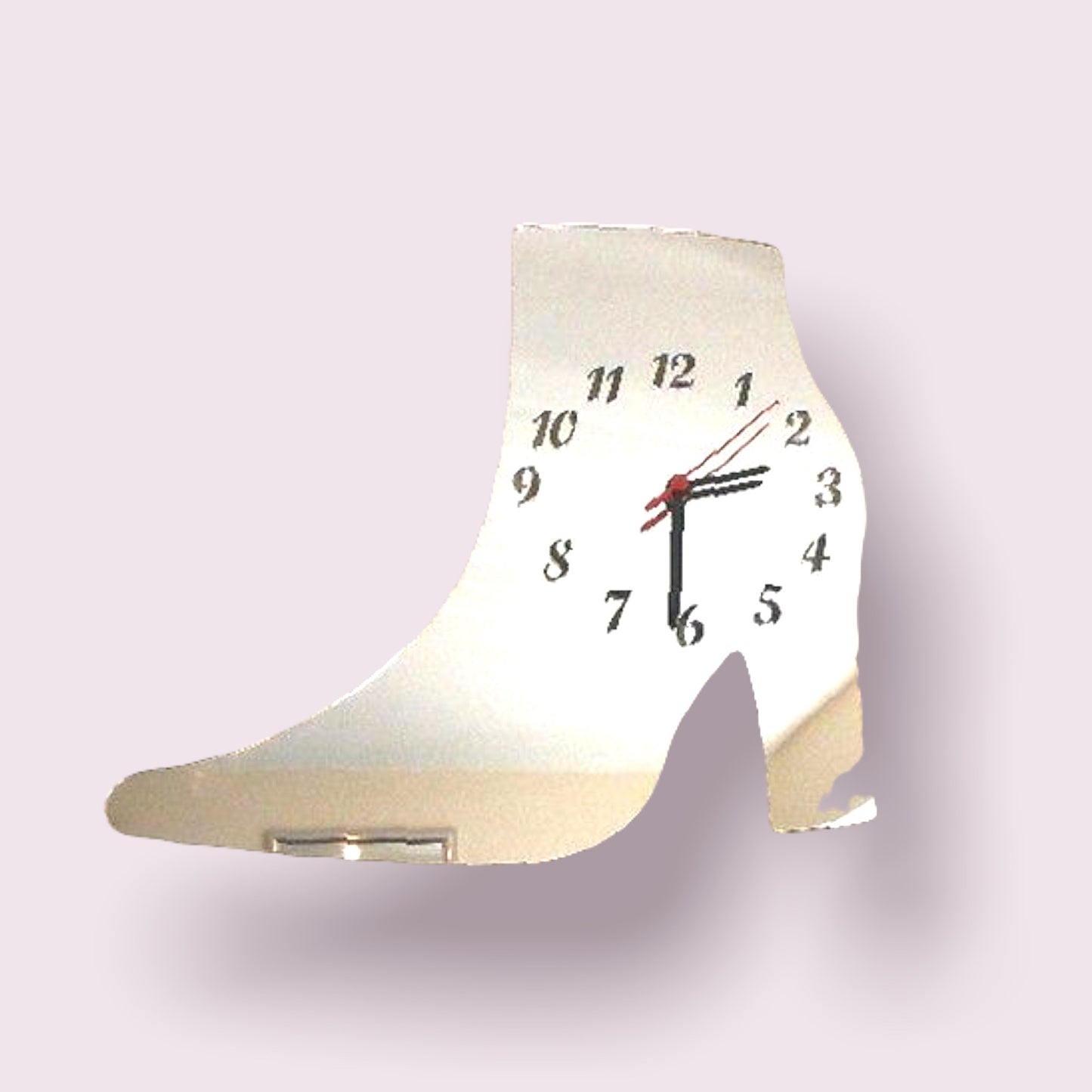 Boot Shaped Clocks - Many Colour Choices