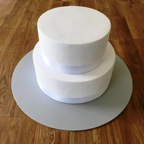 Round Cake Board - Light Grey