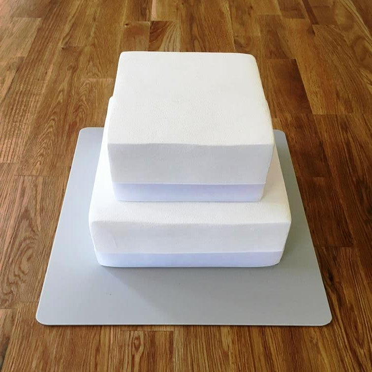 Square Cake Board - Light Grey