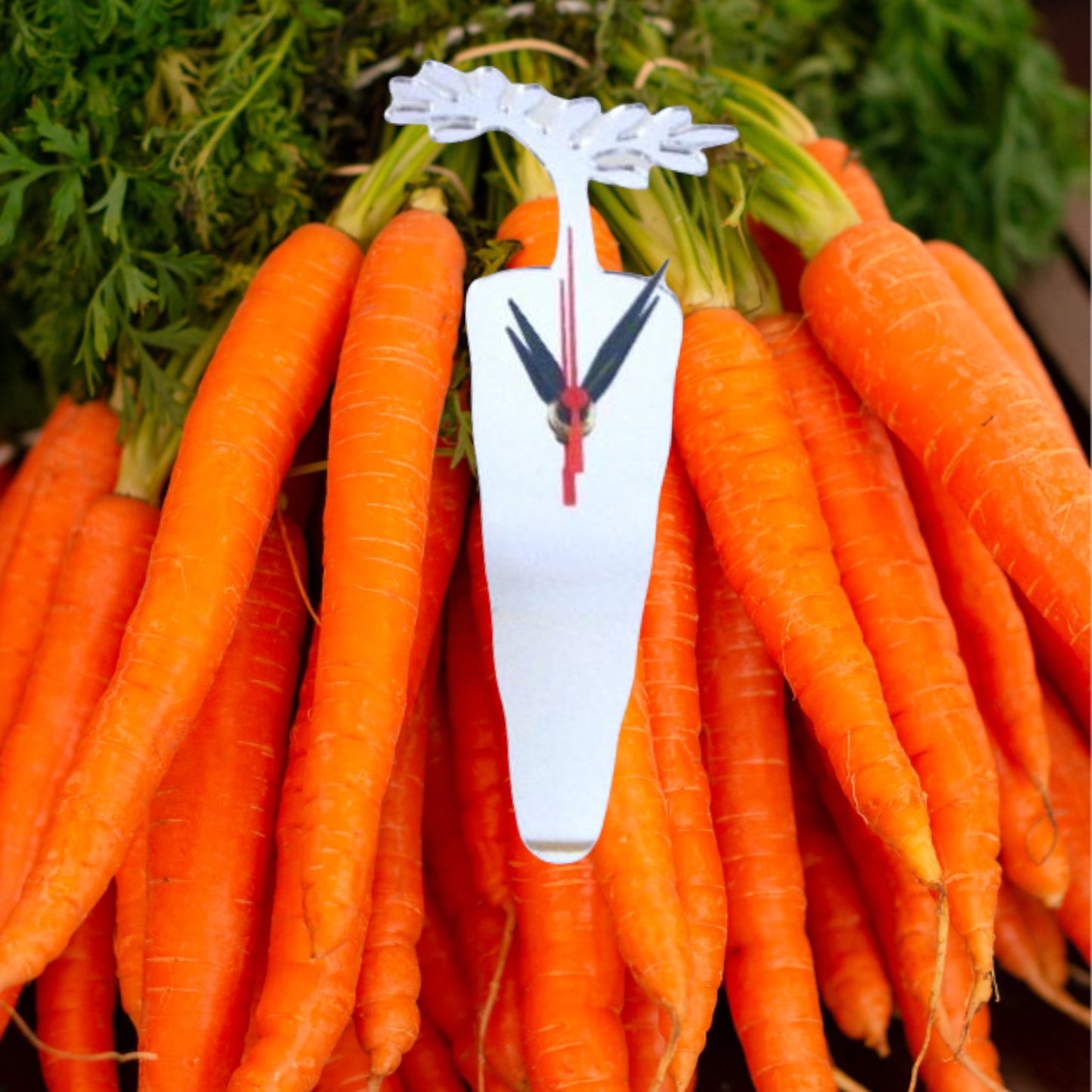 Carrot Clock
