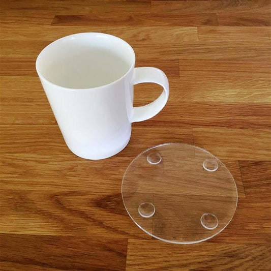 Round Coaster Set - Clear