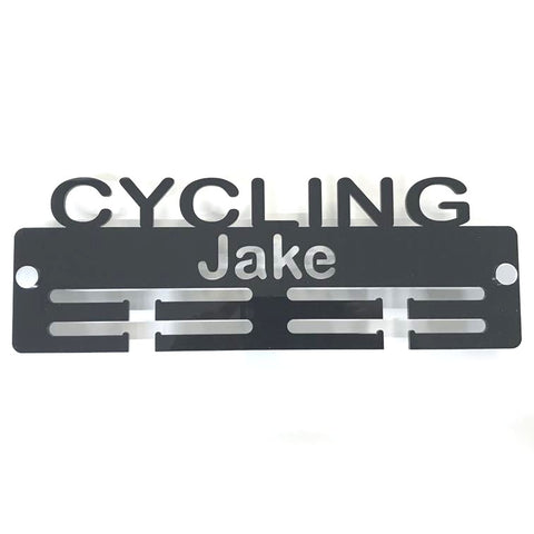Personalised "Cycling" Medal Hanger