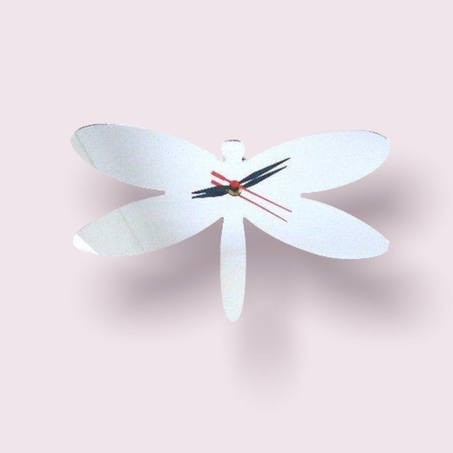 Dragonfly Shaped Clocks - Many Colour Choices