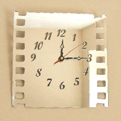 Film Strip Shaped Clocks - Many Colour Choices