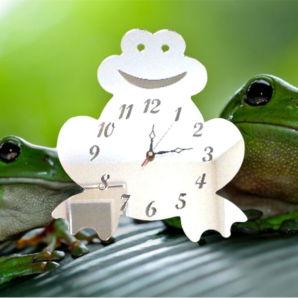 Frog Shaped Clocks - Many Colour Choices